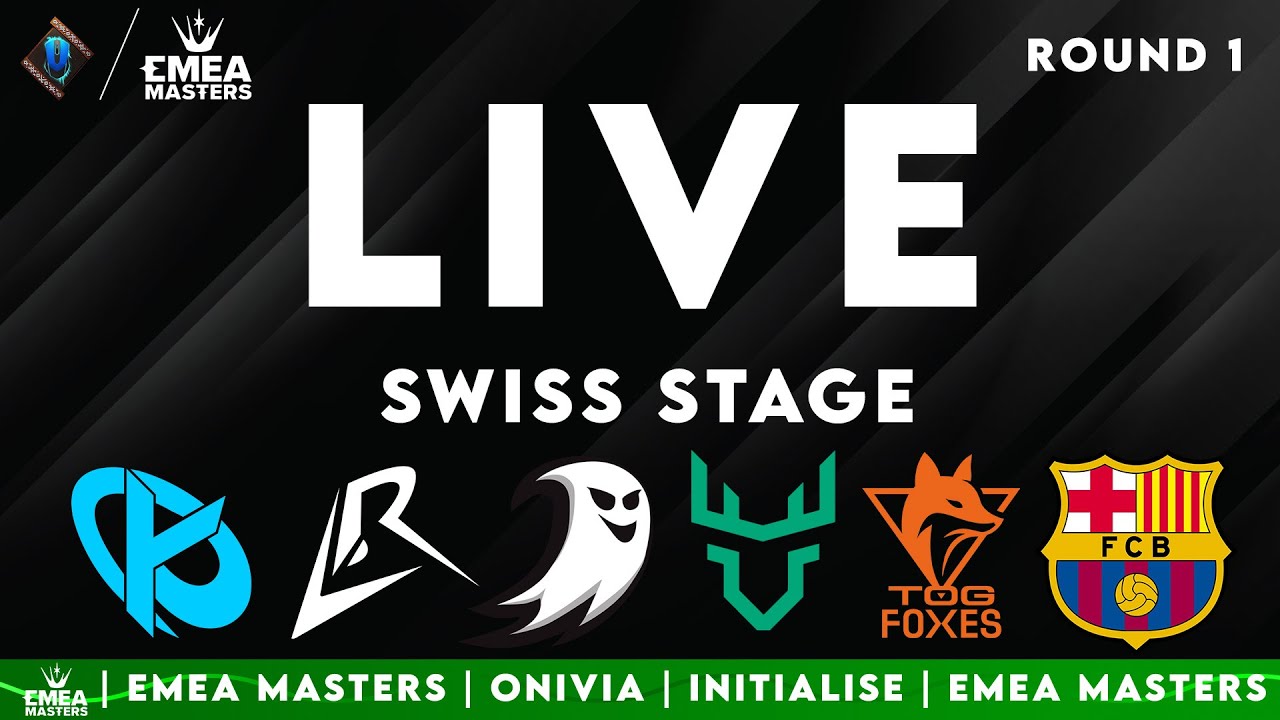 EMEA Masters Summer Round 1 Live with Initialise