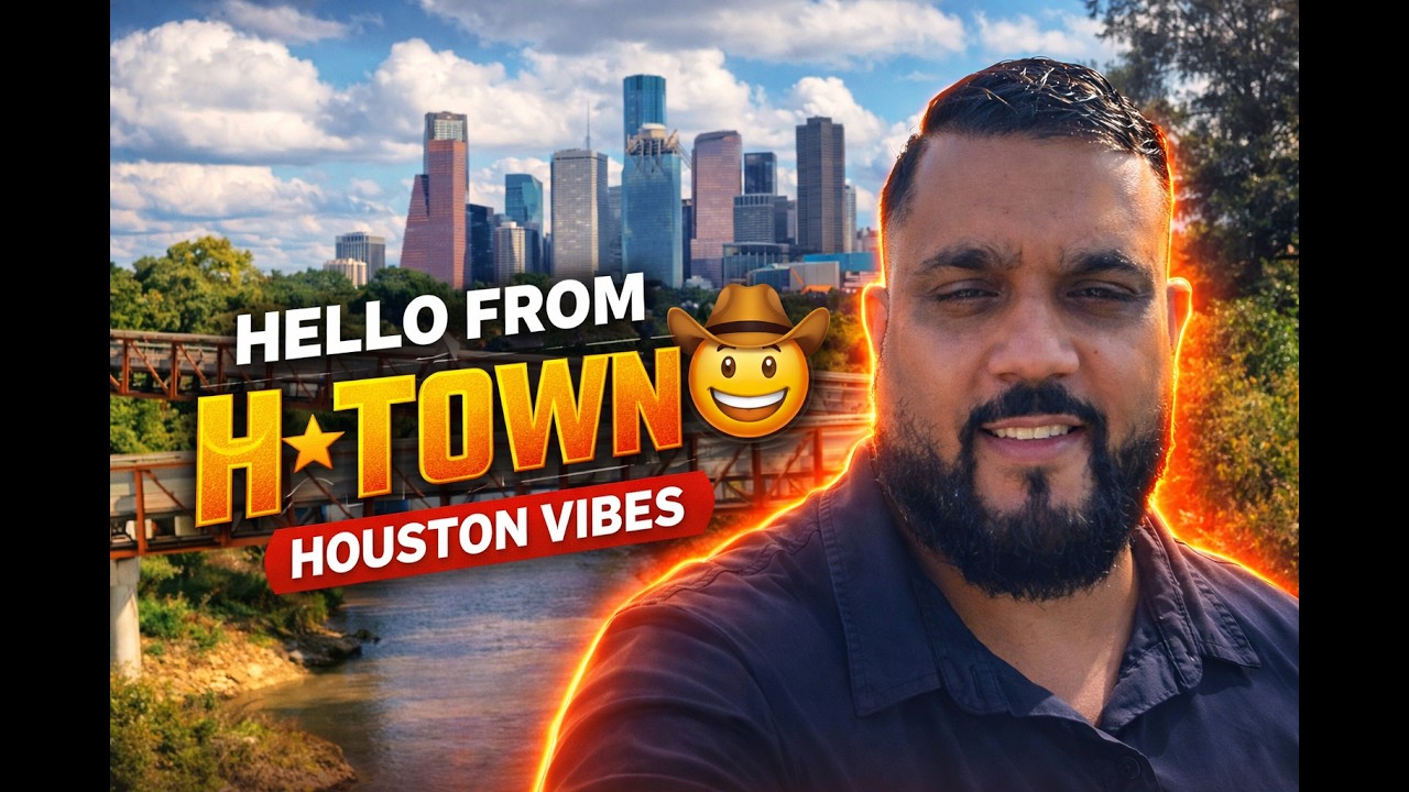 Hello from H-Town 🤠🔥 | Houston Vibes