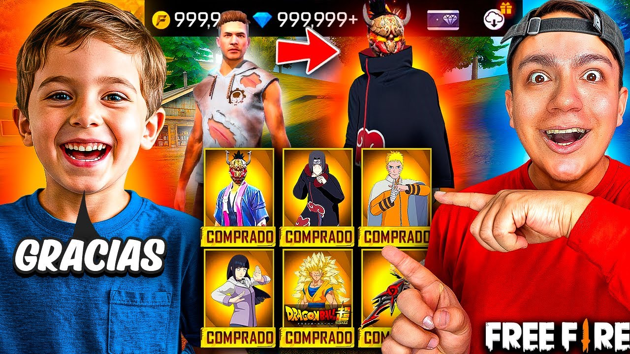 CHETANDO UNA CUENTA DE SUSCRIPTOR CON NARUTO🔥😱!