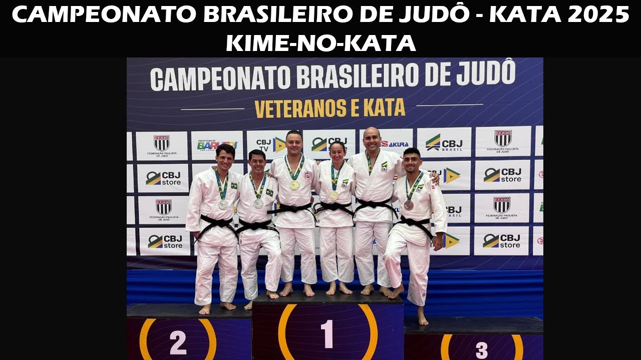 Campeonato Brasileiro de Judô - Kata 2025 | 2º lugar: 570 (Kime-no-Kata) (detalhes na descrição!)