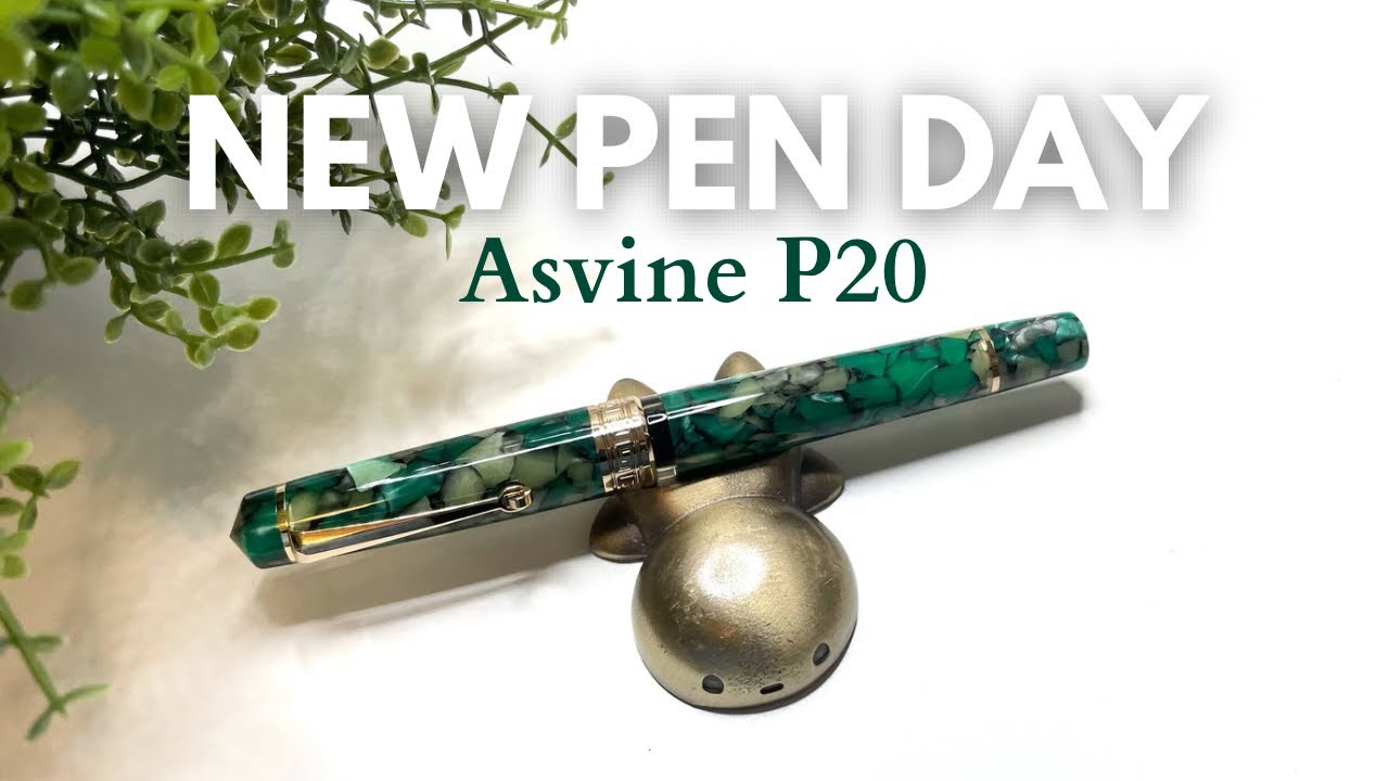 #newpenday // Asvine P20 // How does this compare to the Leonardo Momento Zero Grande? #fountainpen