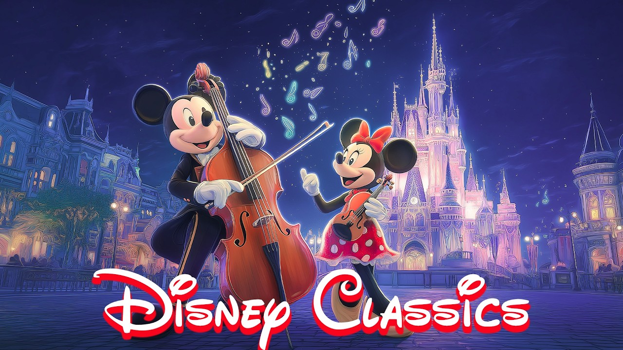 Disney Classics Live 🎻✨ | Timeless Orchestral Melodies for Focus, Calm & Inspiration