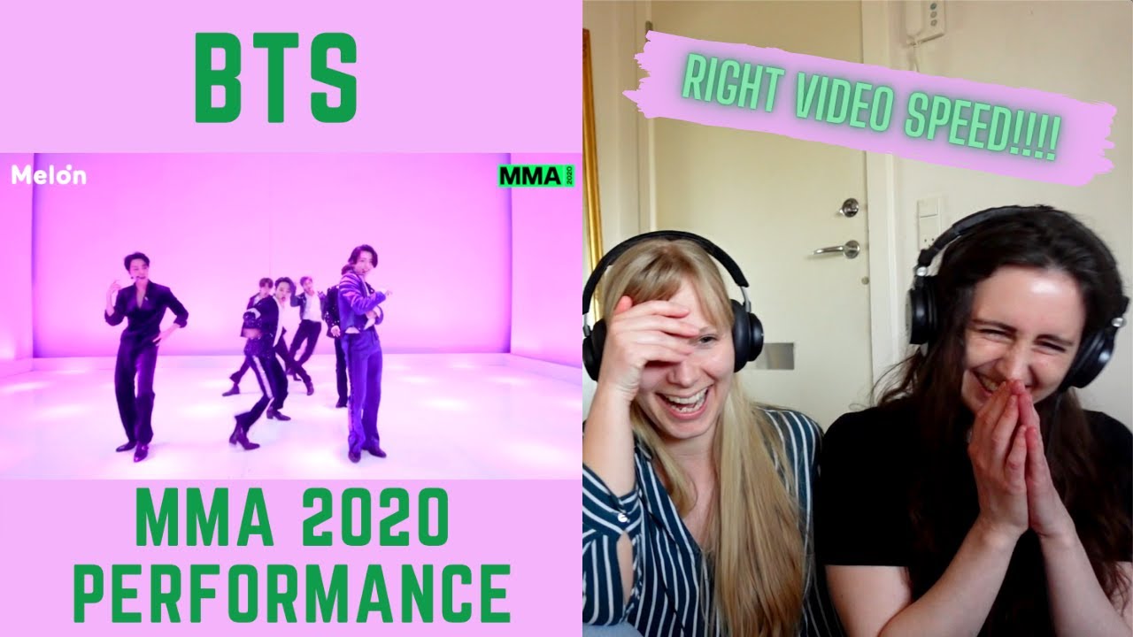 Singers Reacts to BTS MMA 2020 Performance (CORRECT VIDEO SPEED)