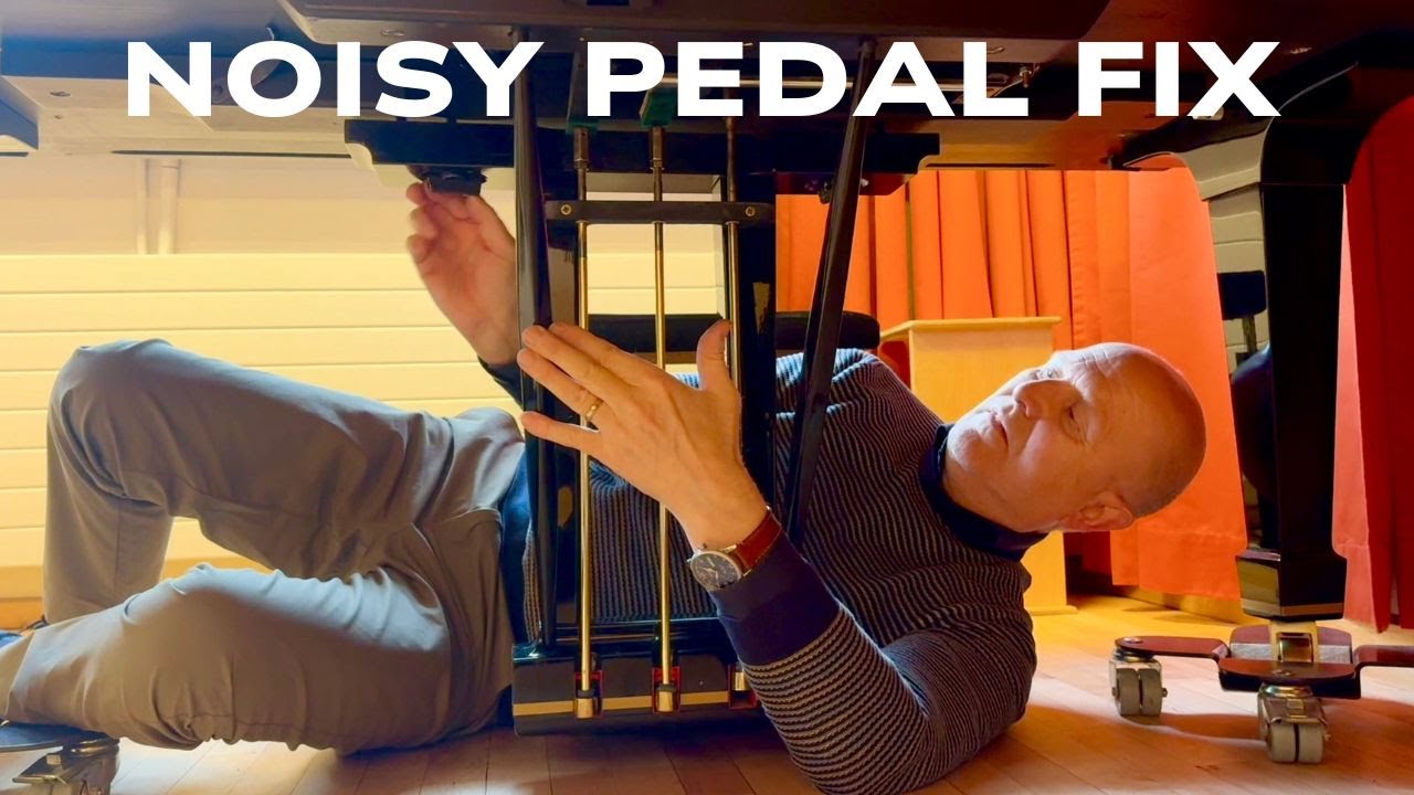 EXTRA PEDAL SOUND AND BROKEN  PEDAL REPAIRS - FAZIOLI GRAND PIANO