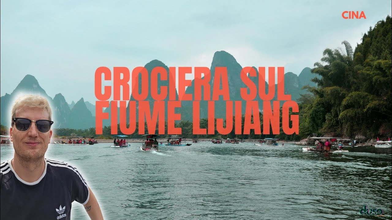 Da Guilin a Yangshuo in nave