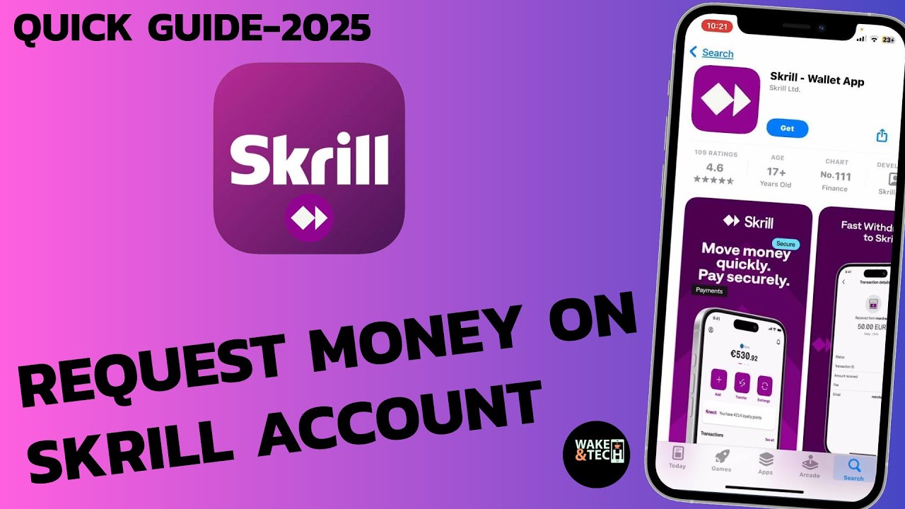 How to Request Money on Skrill Using Smartphone (2025 Tutorial)?
