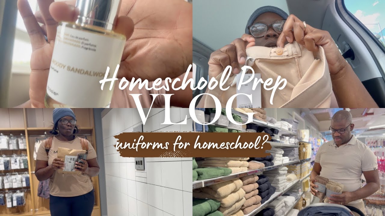 Creating a Homeschool Routine with Uniforms | H&M, Primark & Next Shopping