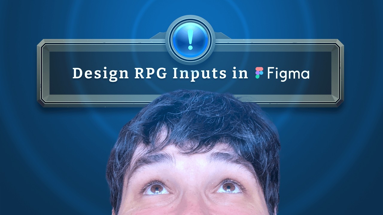 Figma Game UI Design - Design RPG UI Input Fields in Figma