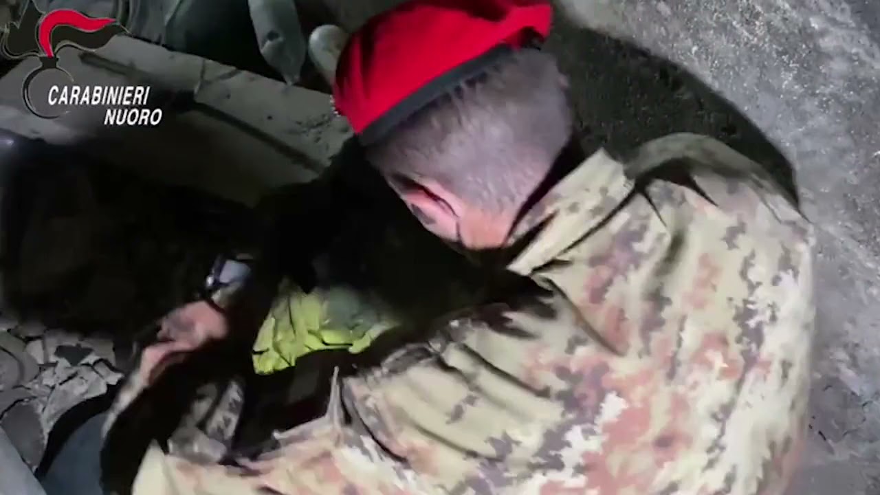 Carabinieri Compagnia di Lanusei. Scoperto bunker ad Arzana 09 10 21
