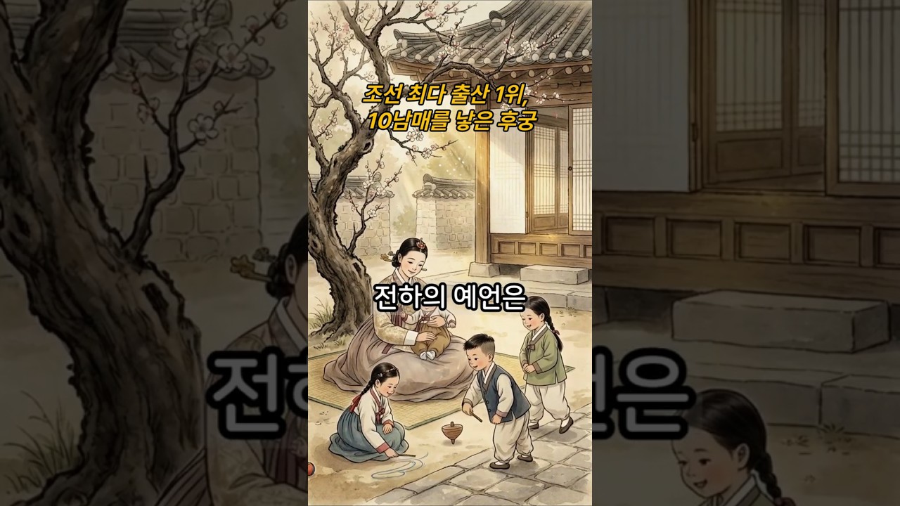 왕비보다 더 많은 자식을 둔 '다산의 여왕' 후궁 숙의 홍씨