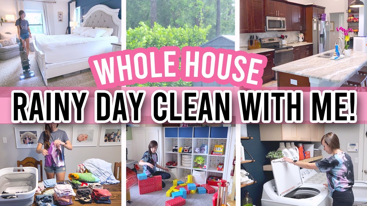 ✨NEW✨ Whole House RAINY WEEKEND CLEAN WITH ME | EXTREME Cleaning Motivation! | Shelby Marybeth