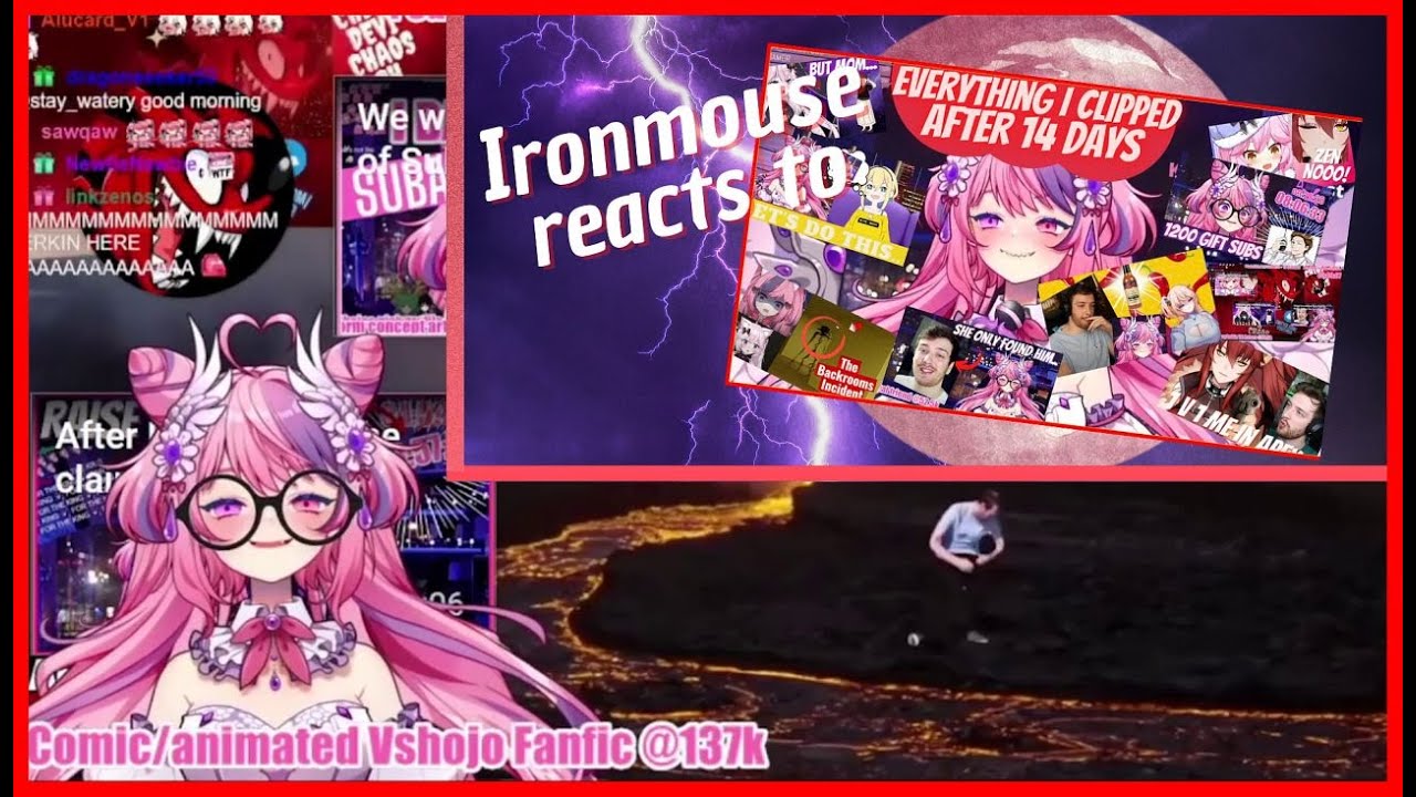 Ironmouse watched the entire First 14 Days of Subathon Compilation