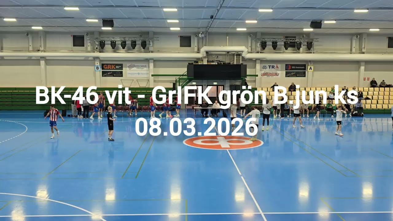 BK-46 vit - GrIFK grön B.jun ks  8 mars 2026