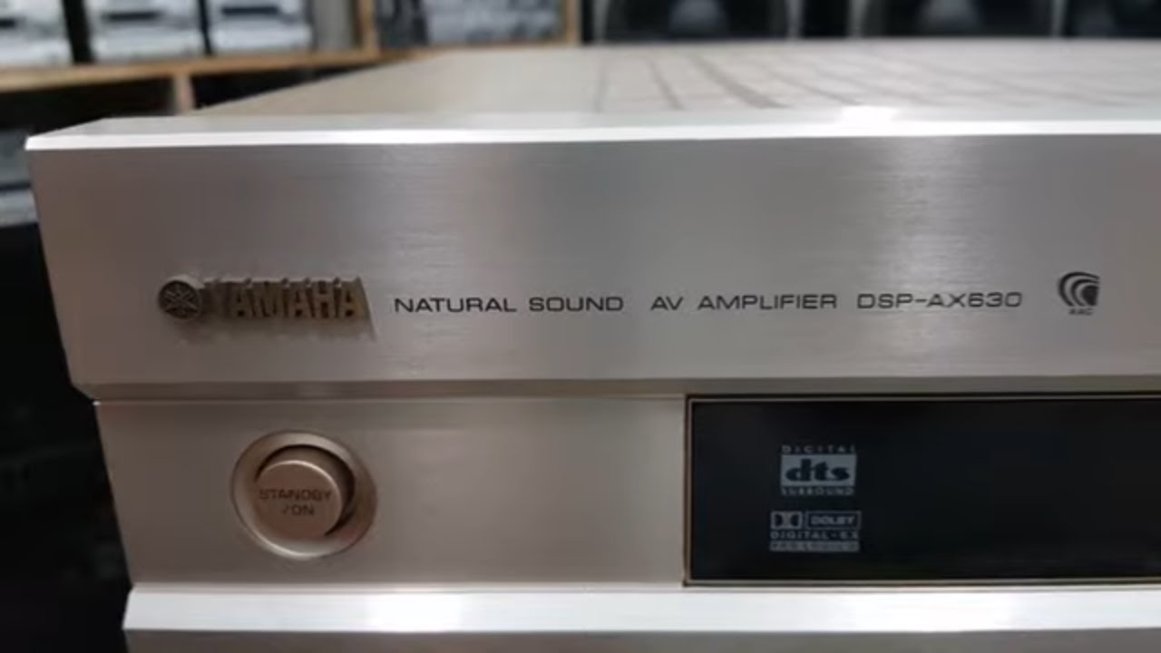 (Đã bán) Amply xem phim Yamaha DSP AX630 có giải mã DAC tiếng hay - 230w chơi karaoke khỏi chê