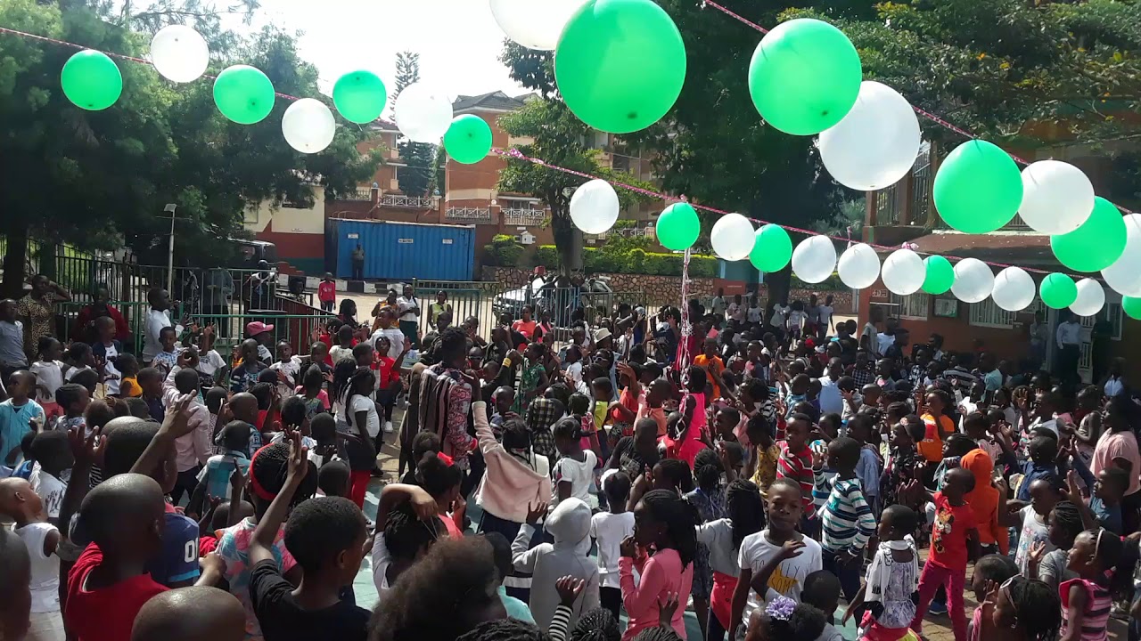 Official Hypeman Paul Selah Turning Kampala Junior Academy🇺🇬