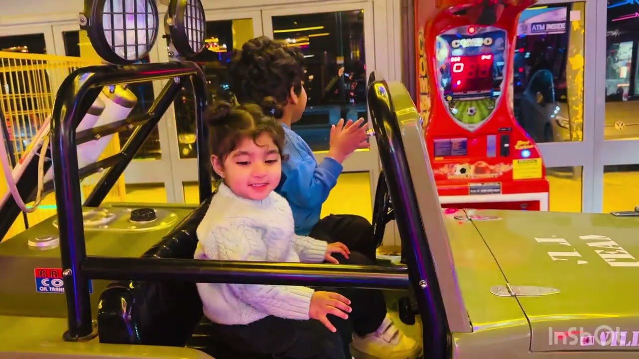 ❤️Outing with kids # Children’s playtime # kids happily eat pizza# ❤️