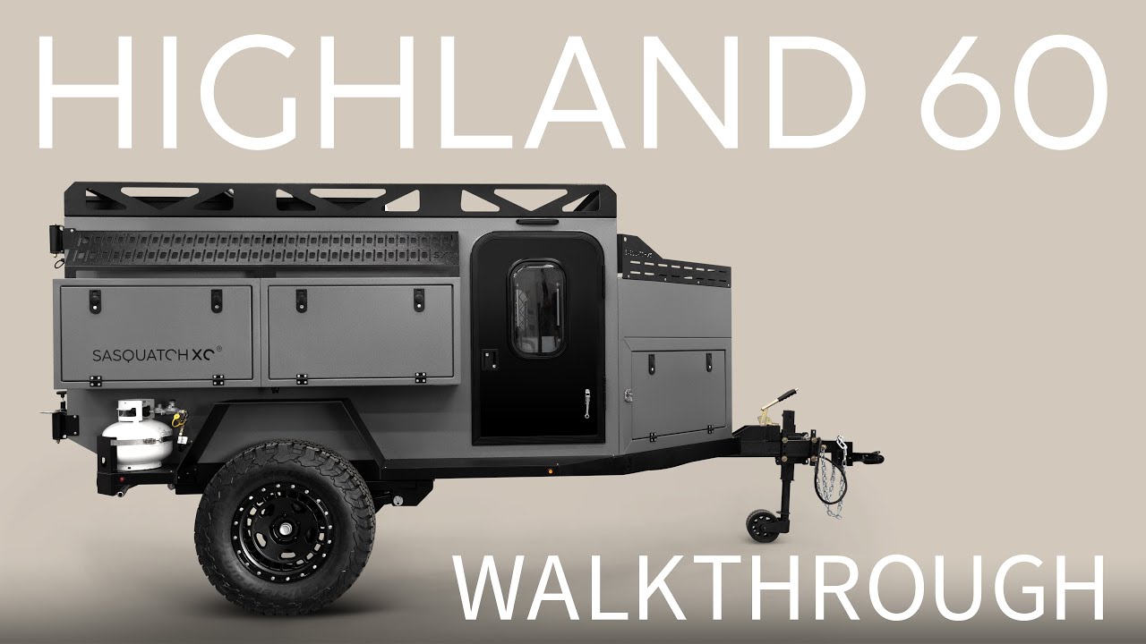 Полное прохождение Highland 60: лучший внедорожный кемпер-трейлер