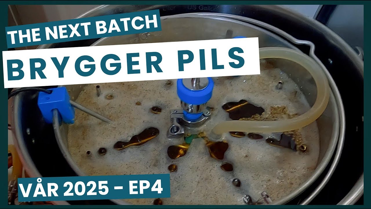 Brygger Pils og smaker p&aring; Ink & Dagger | V&aring;ren 2025, Ep4