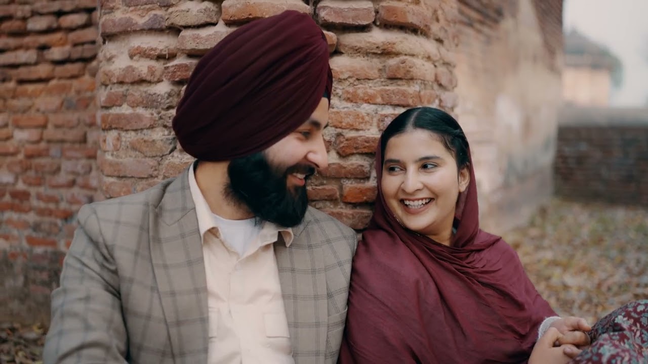 Darshpreet Singh & Sukhraj Kaur post wedd 4k