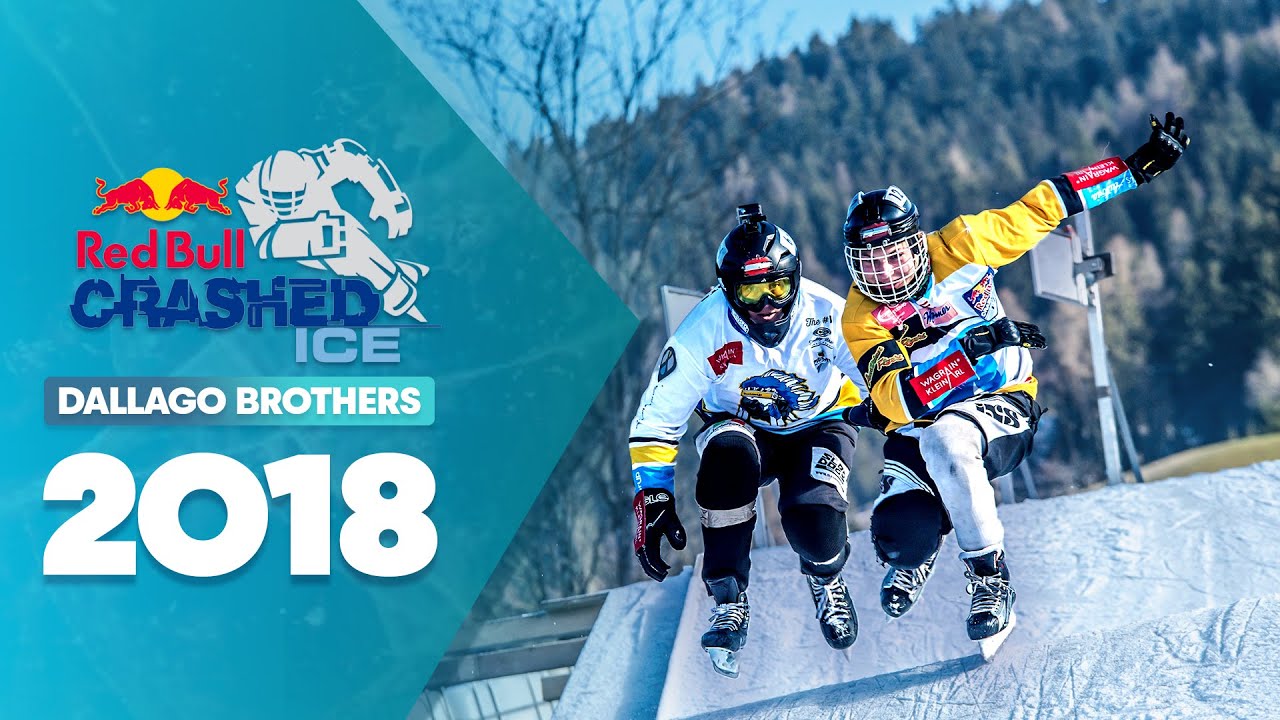 Meet Two Brothers Who Shred On Dirt And Ice - Luca and Marco Dallago | Red Bull Crashed Ice 2018