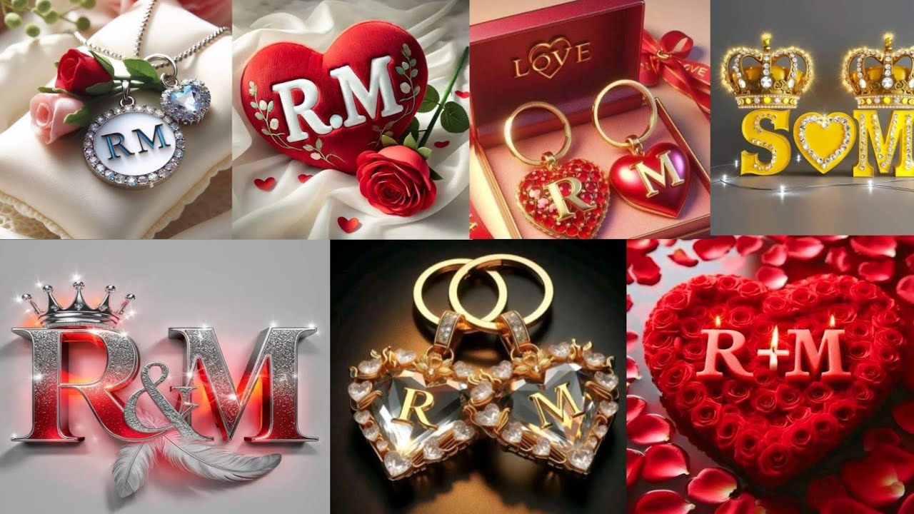 R&M🥀name love letter whatsapp status | R+M💖 name love lettest video 😘| R❤️M love 🥰| 