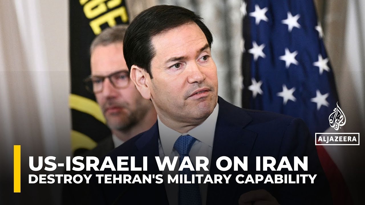 Rubio says US-Israeli strikes aim to destroy Iran&rsquo;s missile and naval capabilities