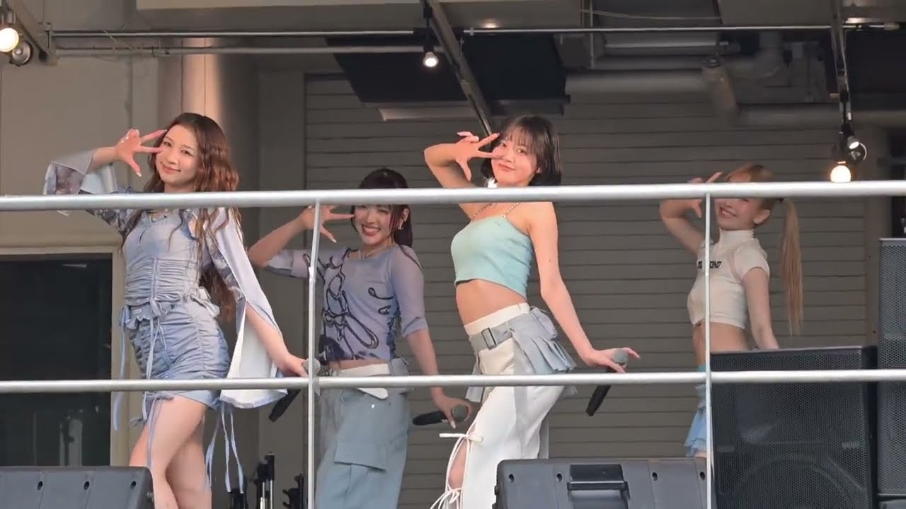【歌詞付きライブ動画】 @onefive 全曲7曲『Sit Down Please』 『KAWAII KAIWAI』他 2025/5/11 12時半頃 MAWALOOP 三角公園  RIBIAステージ