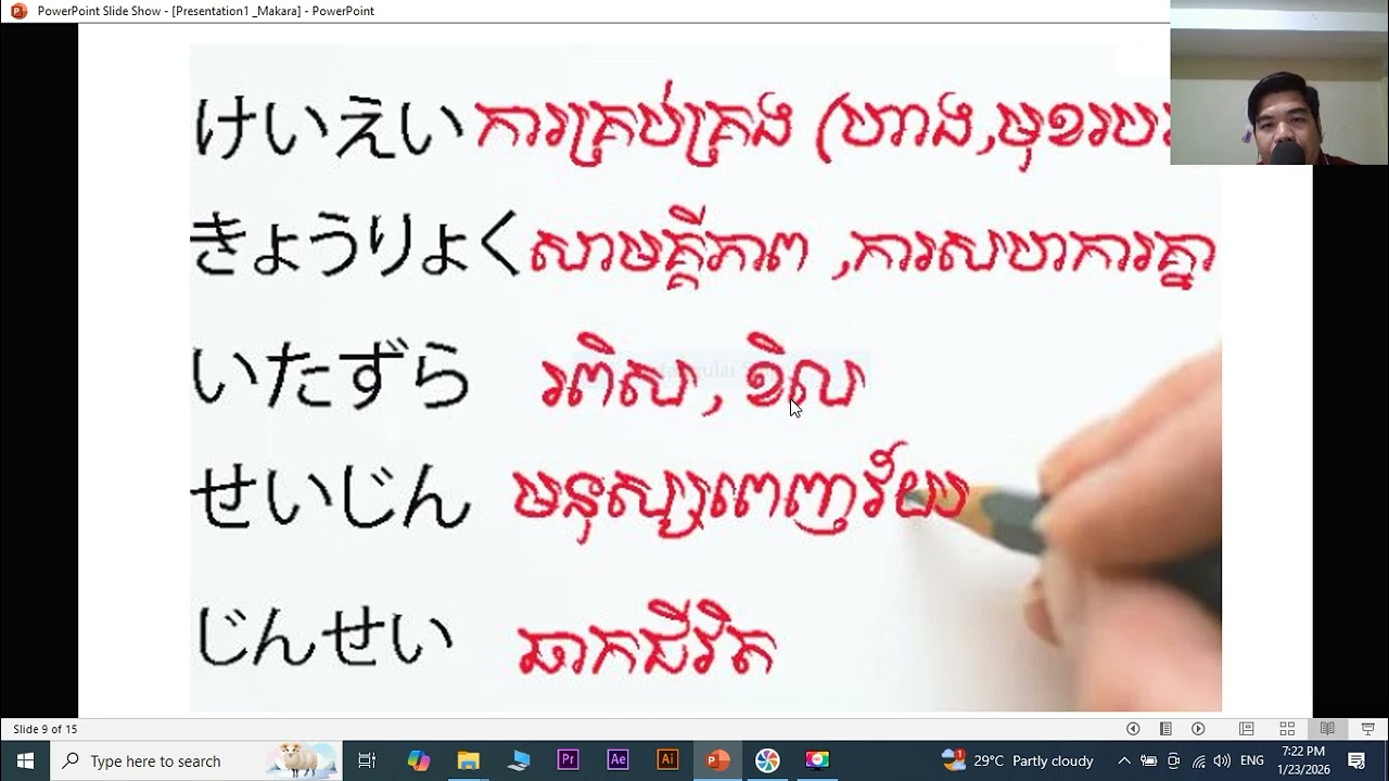 Japanese words / Felling