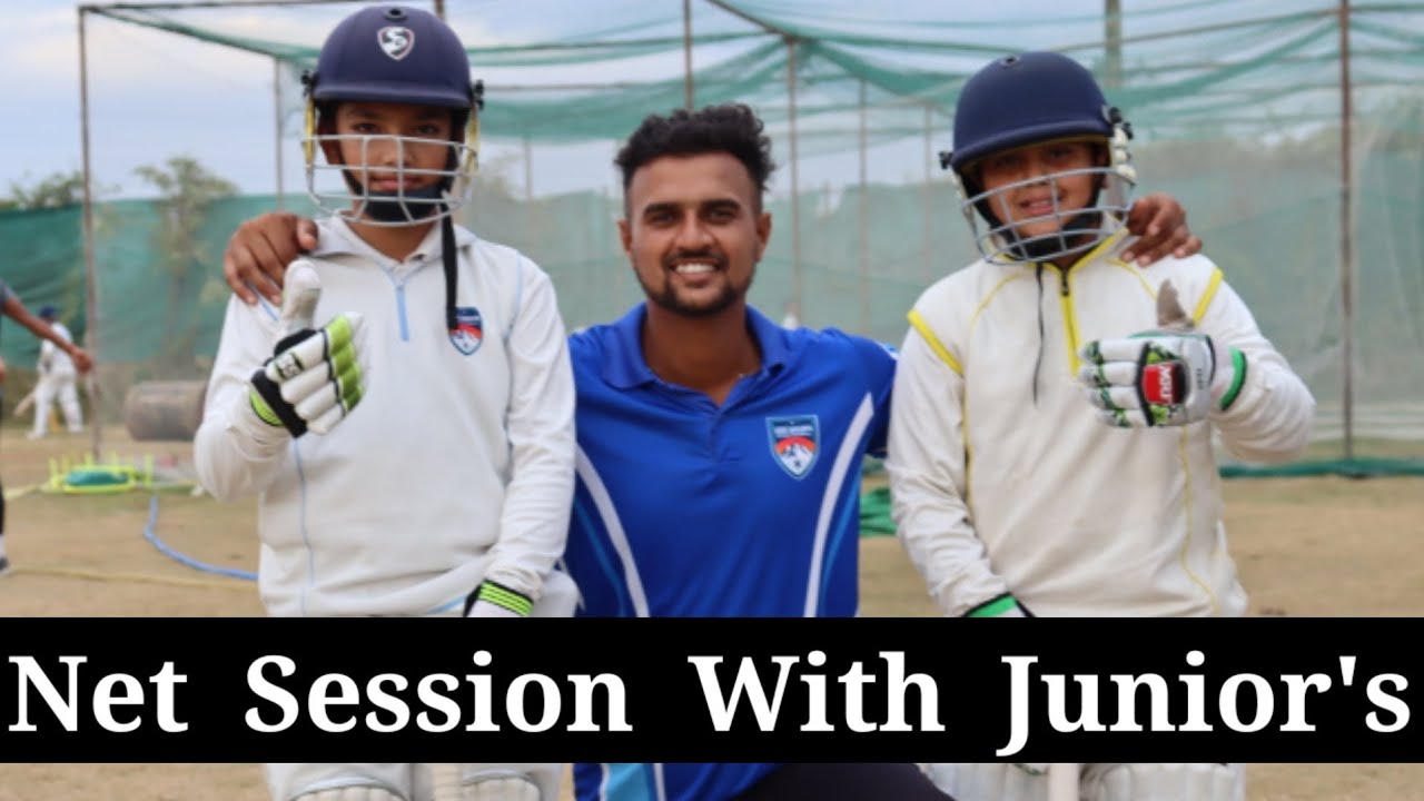 First Net Session With Junior's 😍 Cricket With Vishal Vlogs
