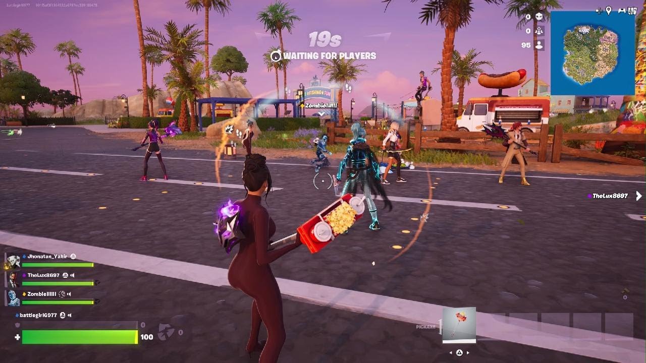 Fortnite squad VR