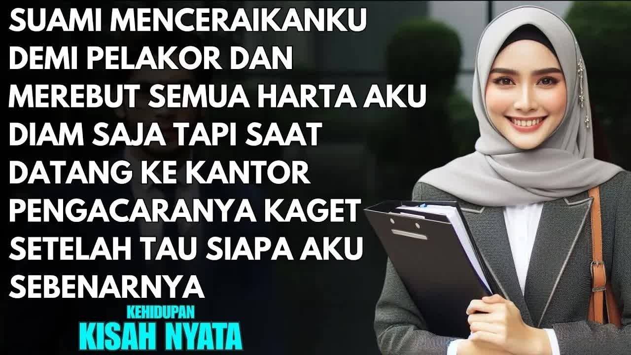 SUAMI CERAIKAN AKU DEMI PELAKOR DAN REBUT SEMUA HARTAKU - PENGACARANYA KAGET SAAT TAHU SIAPA AKU