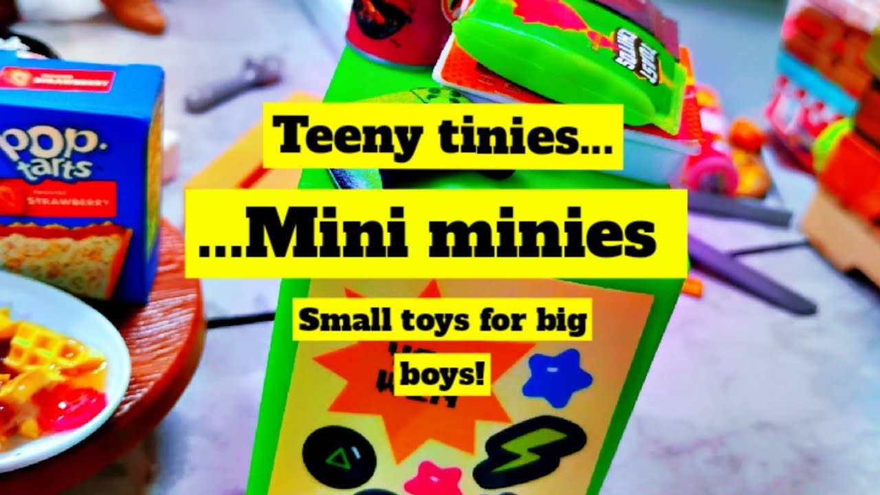 Teeny Tinies brand miniature toy accessories 