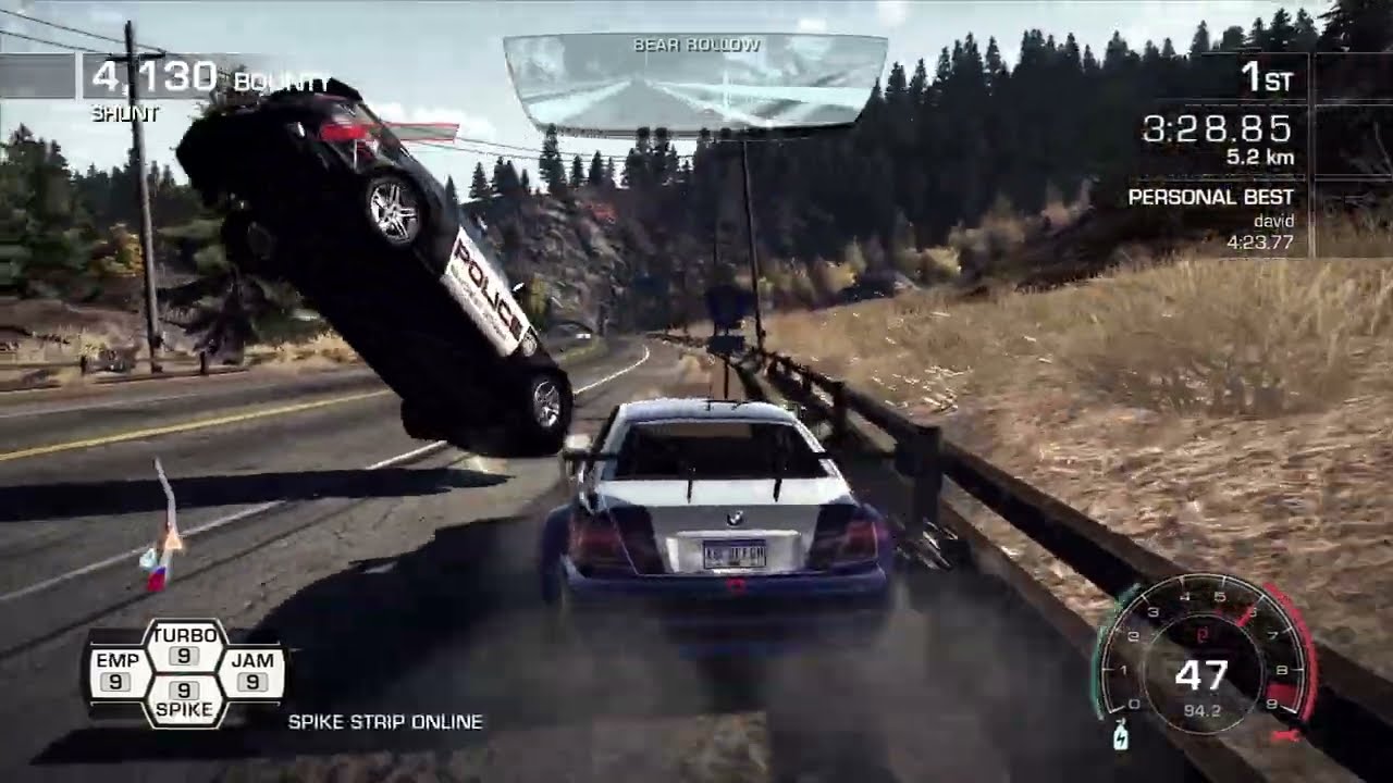 NFS HP Most Wanted Style Gameplay