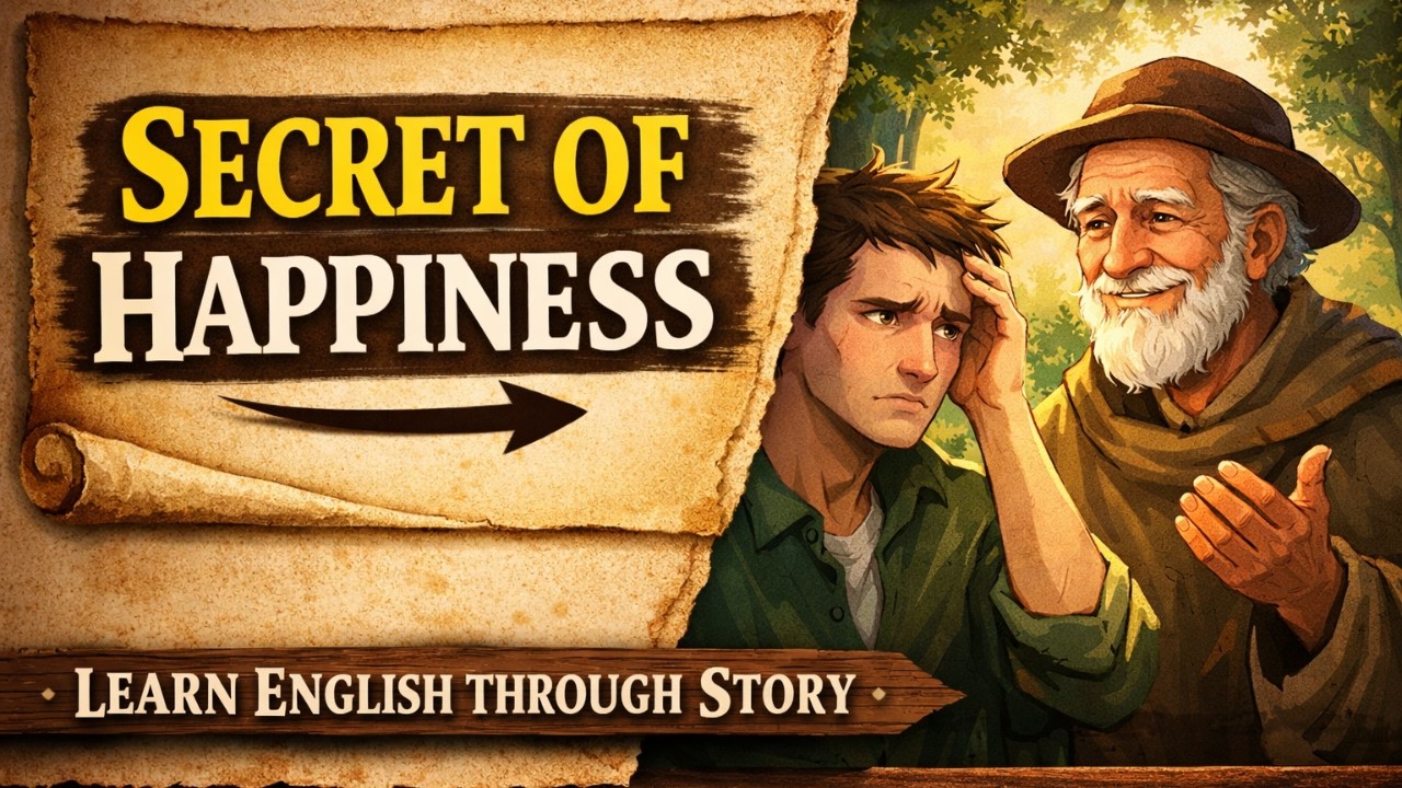 The Old Man’s Secret to Happiness | Learn English Through Story | English Listening Practice