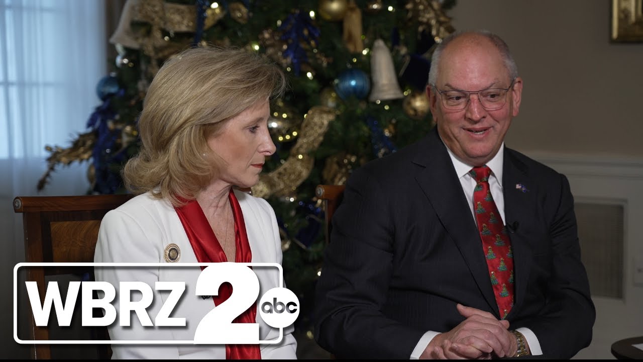 FULL INTERVIEW: John Bel and Donna Edwards talk about their last holiday in the Governor's Mansion