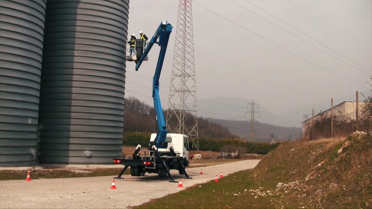 Articulated truck-mounted platform CTE ZED 20.3 EASY