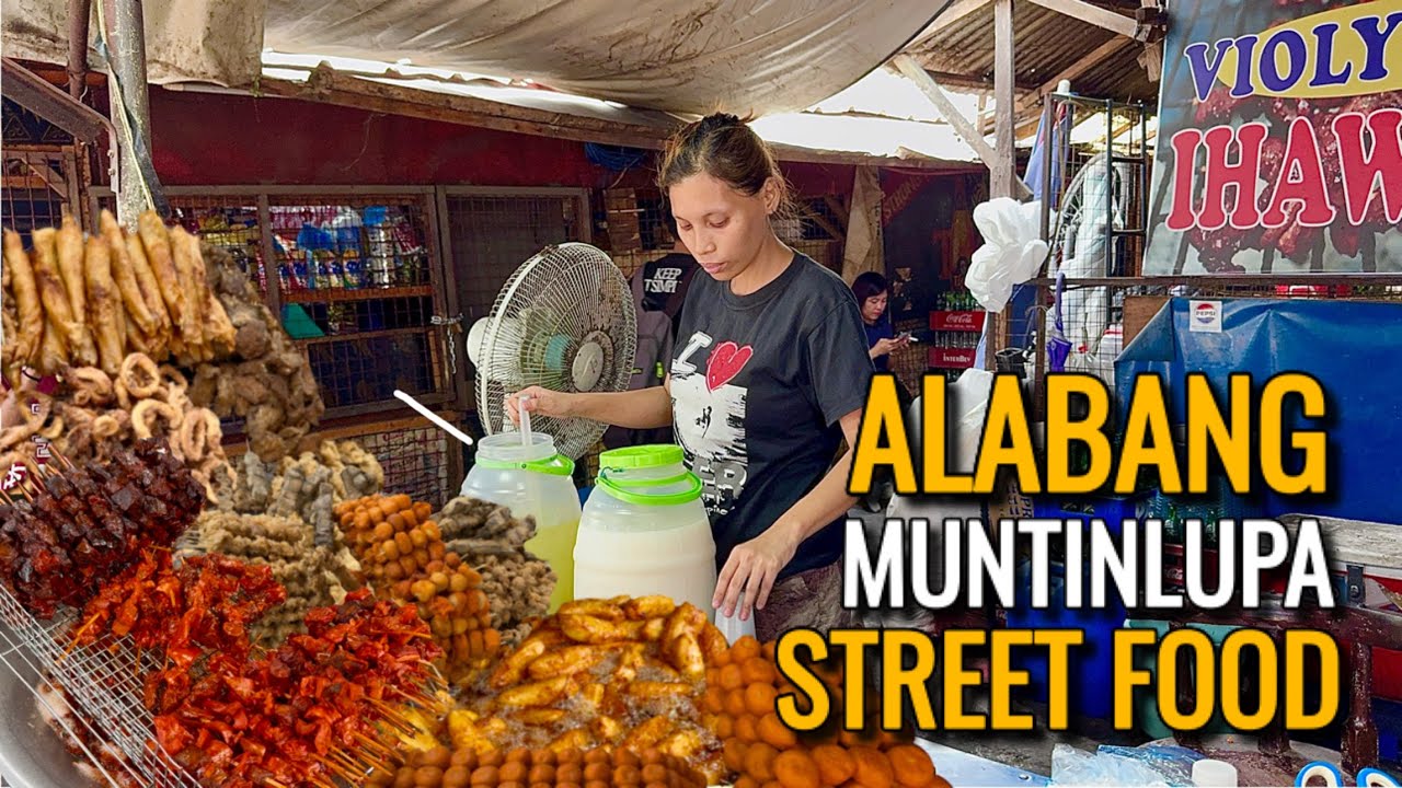 PHILIPPINES STREET FOOD TOUR IN ALABANG | TRULY PINOY TASTE in MUNTINLUPA CITY!