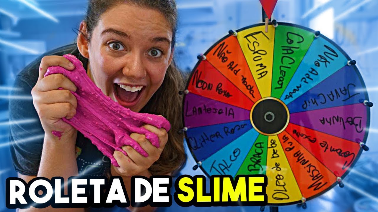 DESAFIO DA ROLETA MISTERIOSA DE SLIME