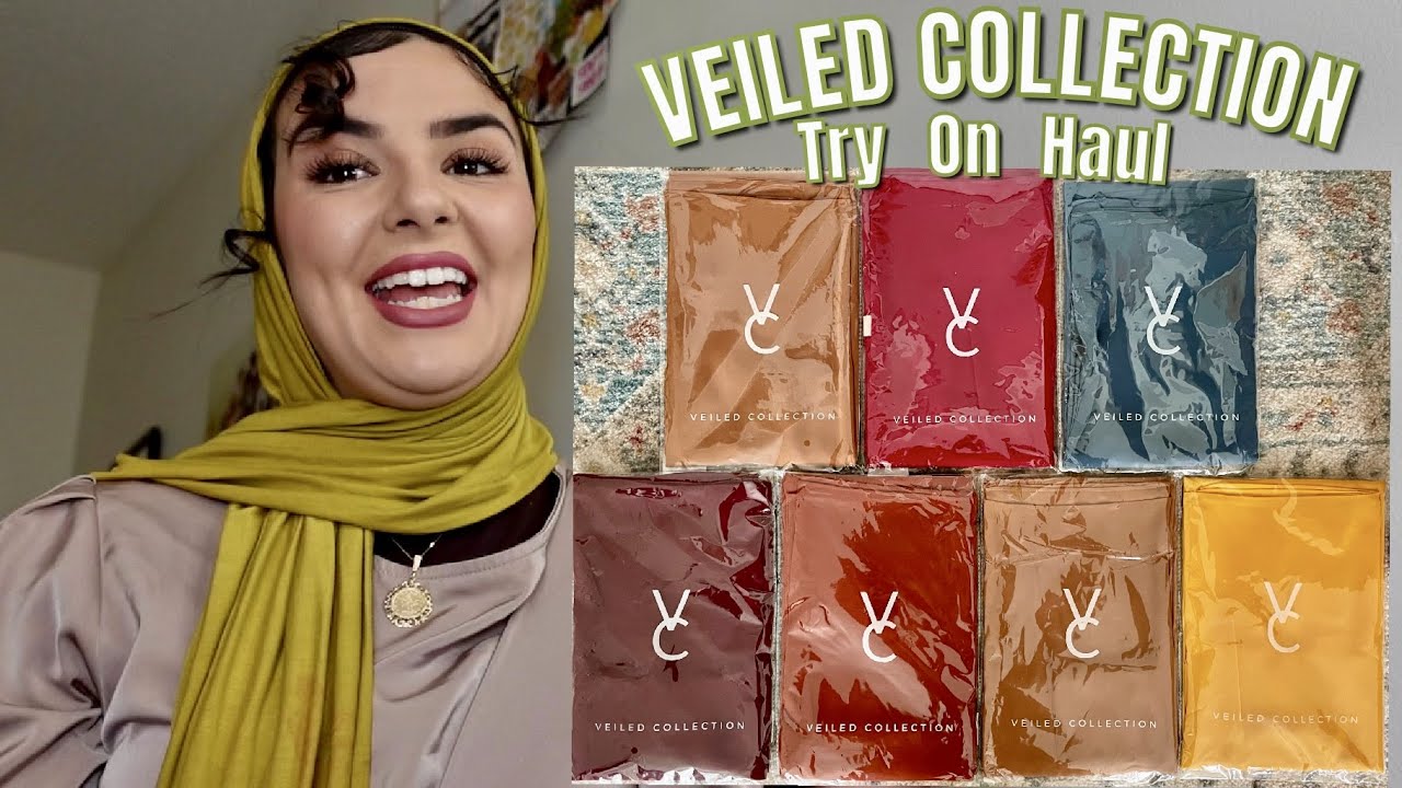 Veiled Collection Chiffon Hijab Try On Haul | Simply Brinny