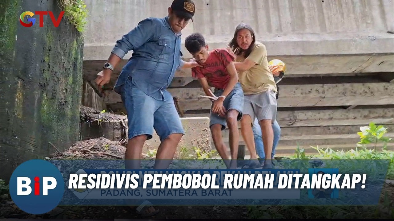 Residivis Pembobol Rumah di Padang Ditangkap di Kolong Jembatan | BIP (12/3)