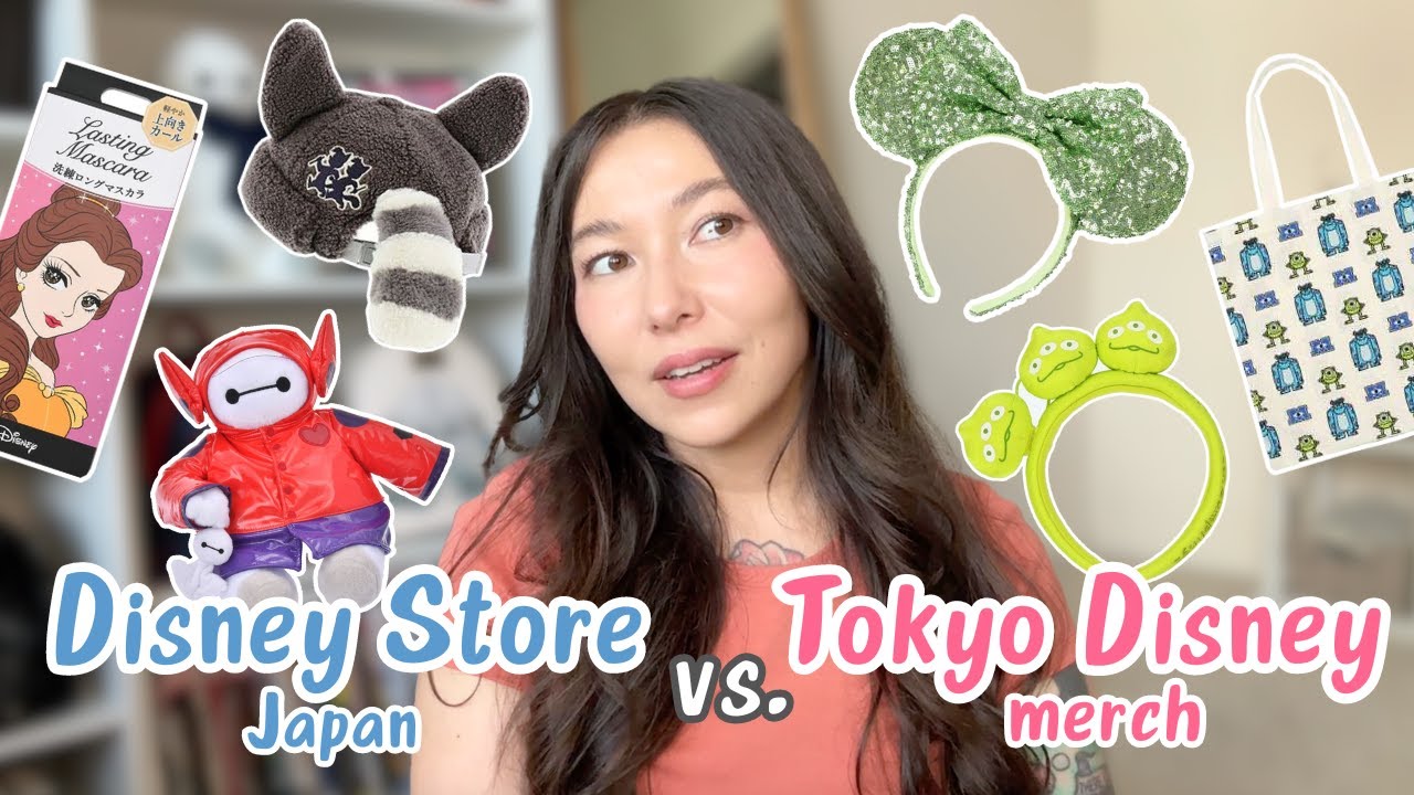 Japan Disney Haul + Shopping at different Disney Stores in Tokyo!