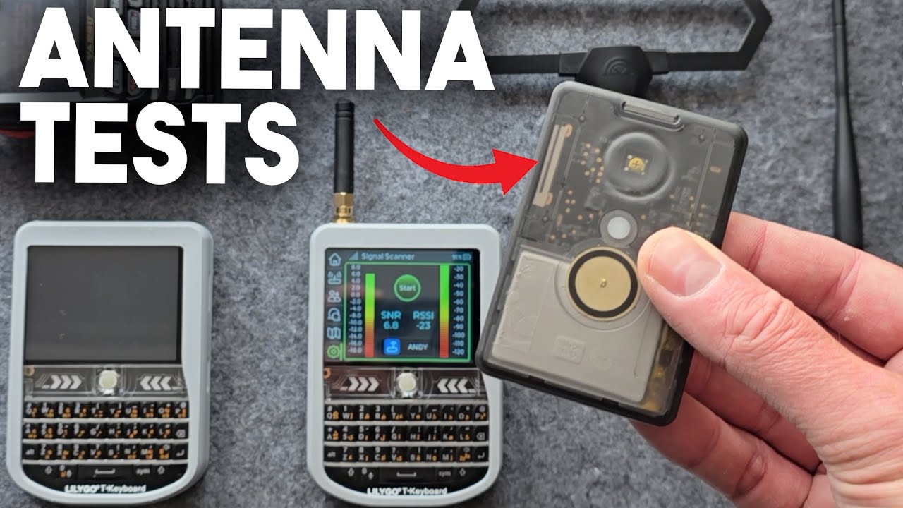 Seeed Studio Sensecap T1000e (Meshtastic) Antenna tests