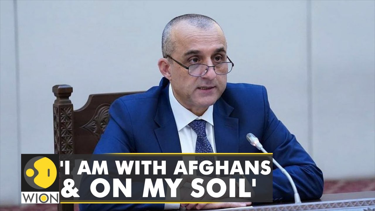 'Escaping will mean hammering sacrifices of our people', says Amrullah Saleh, Afghan's former VP