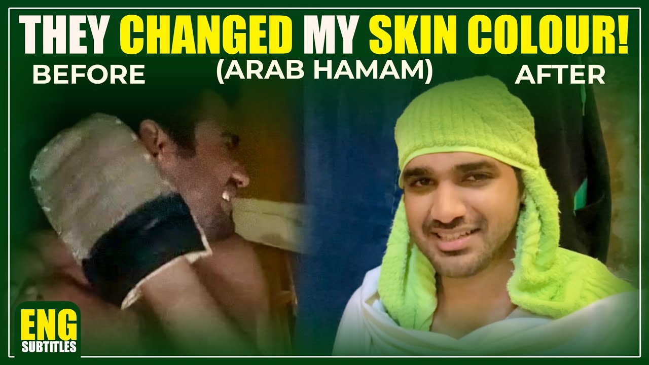 ARAB HAMAM BRUTALLY CHANGED MY SKIN COLOR! हिंदी