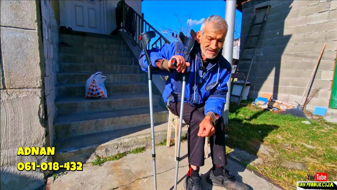 Bez igdje ikoga , bolestan a sada ću ostati i bez noge