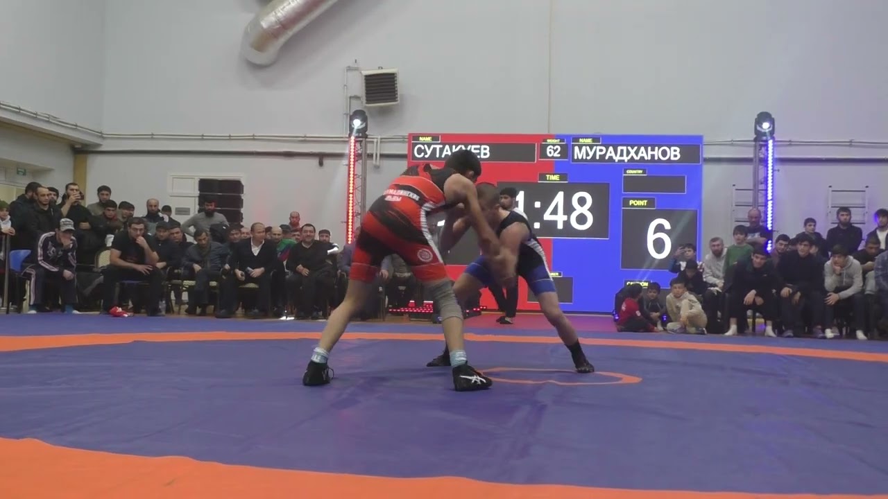 Сутакуев Мажид (ЦУМАДИНСКИЕ ЛЬВЫ) - Мурадханов Амир (ДЕРБЕНТ)