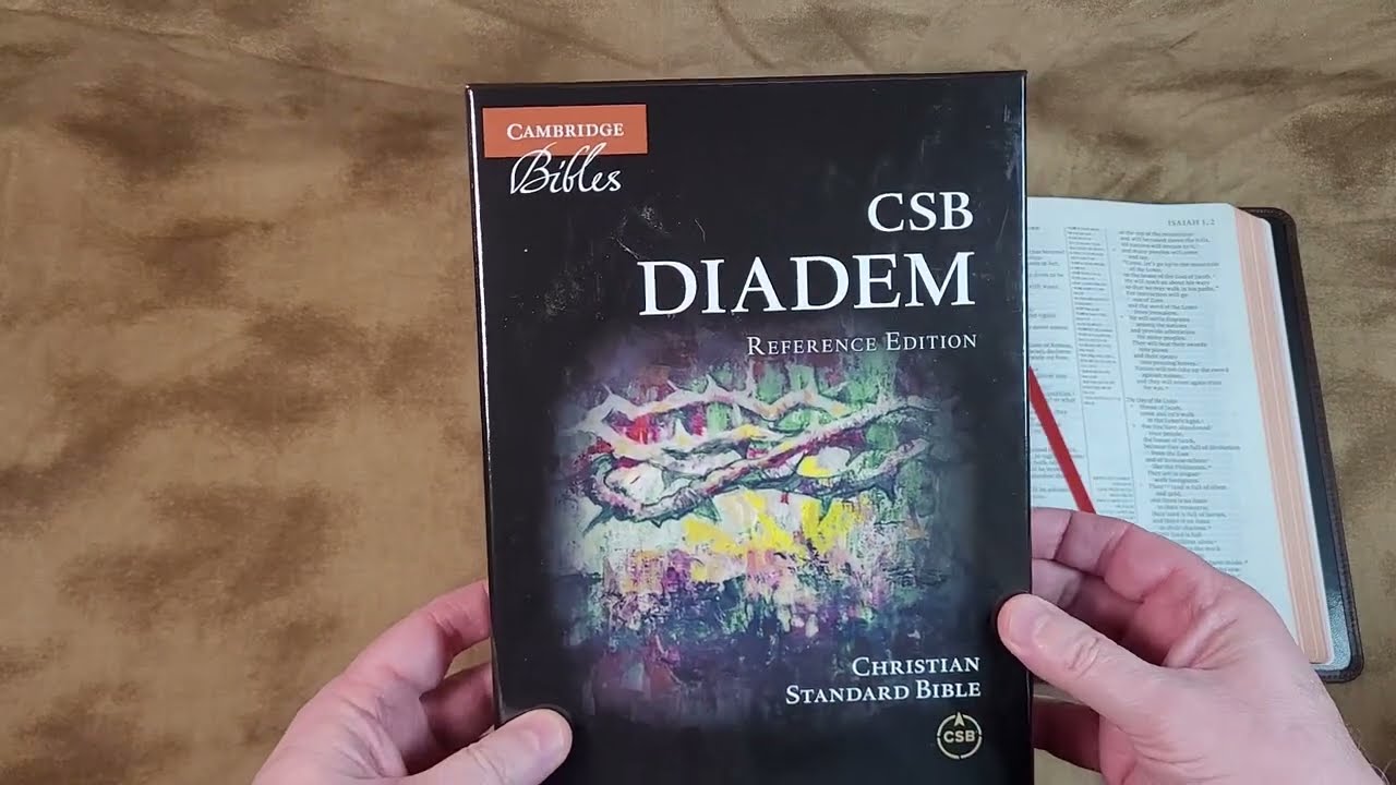 Cambridge CSB Diadem Bible Review