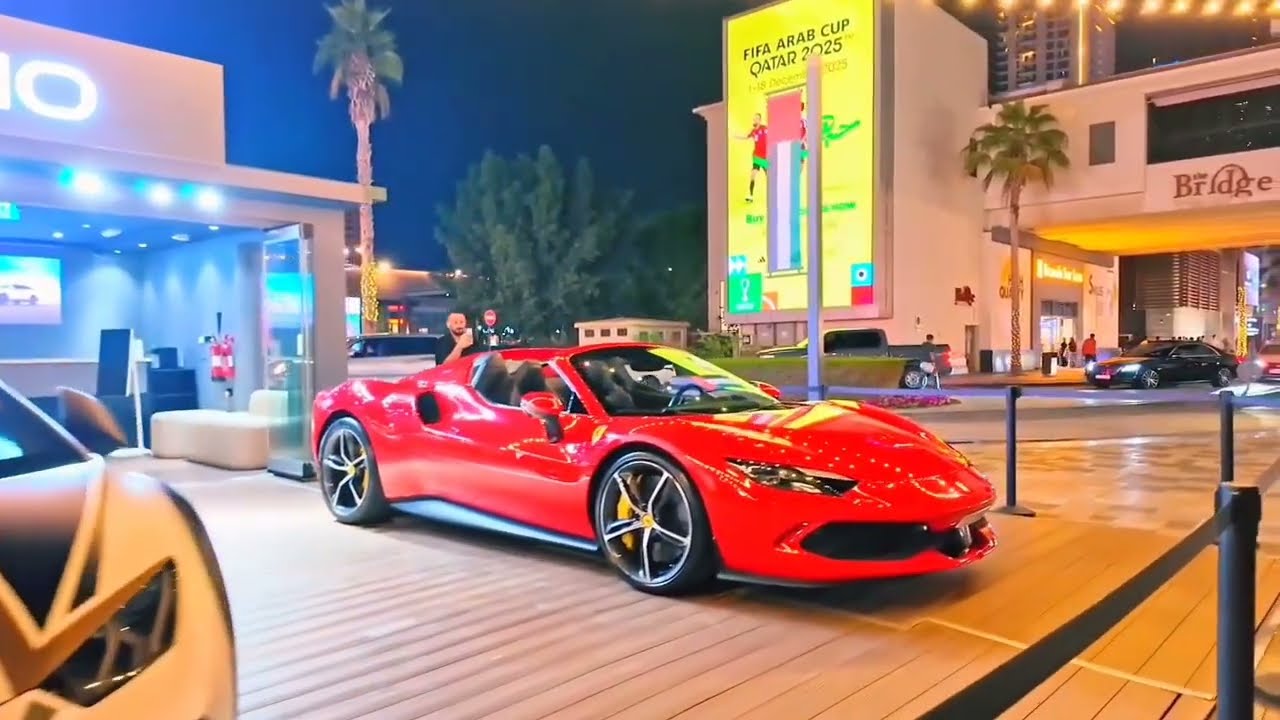 جوله في محيط مارينا دبي وأجواء ليليه رائعه | #الإمارات 