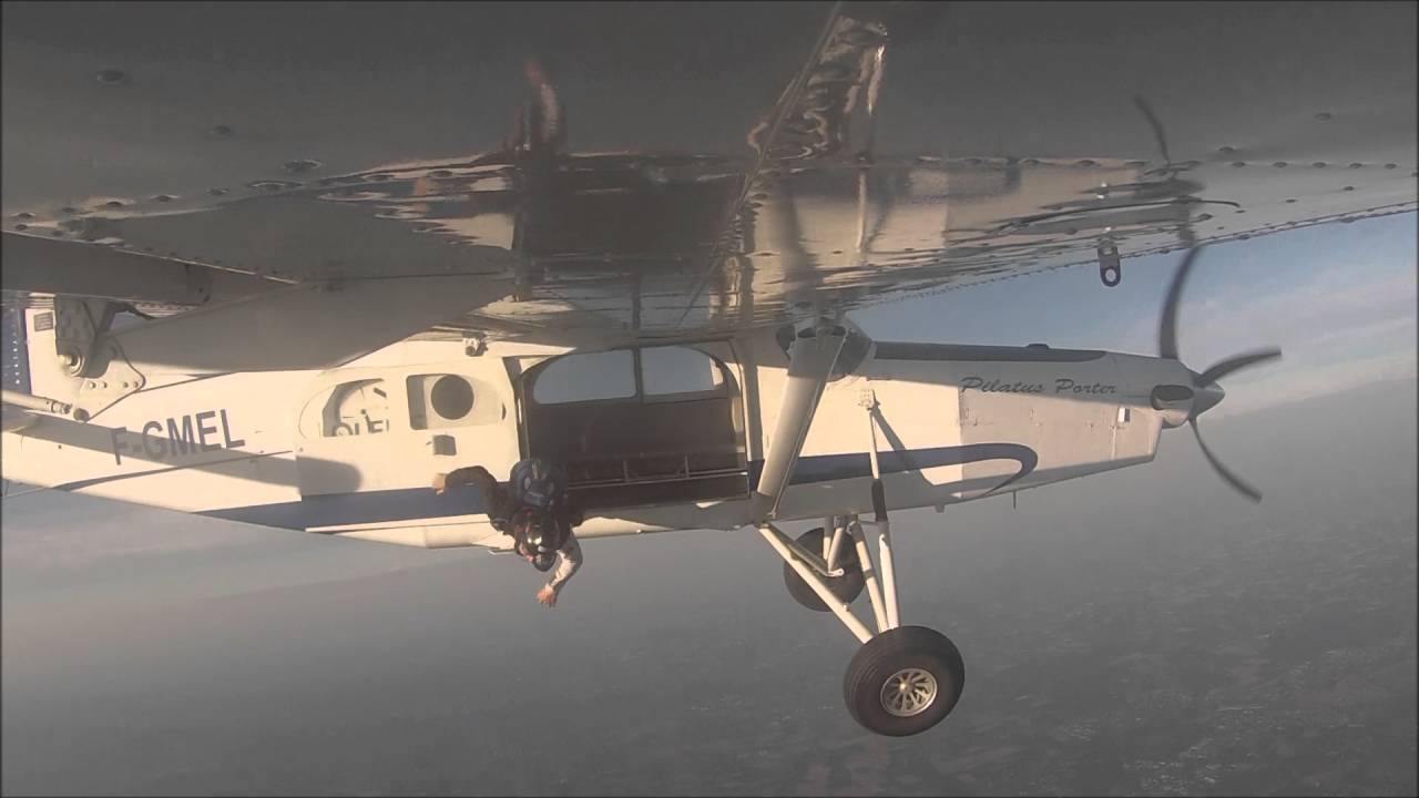 Pilatus PC-6 - Largage/descente