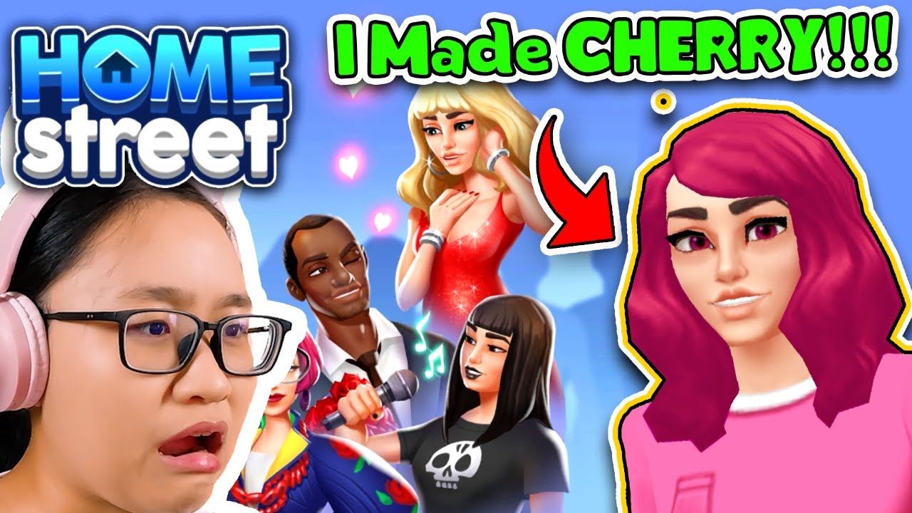 Home Street - I made Cherry in a Sims Knock off Game?